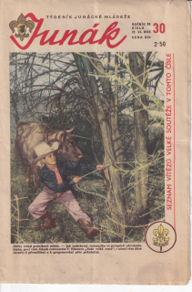 JUNÁK, Týdeník junácké mládeže 1946/30