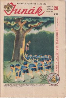 JUNÁK, Týdeník junácké mládeže 1946/28