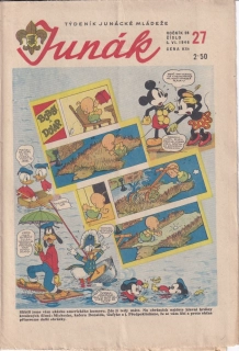 JUNÁK, Týdeník junácké mládeže 1946/27