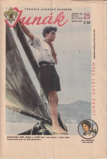 JUNÁK, Týdeník junácké mládeže 1946/25