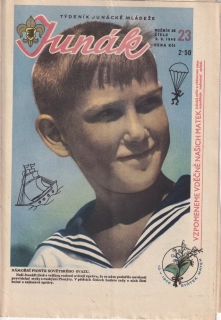 JUNÁK, Týdeník junácké mládeže 1946/23