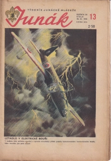 JUNÁK, Týdeník junácké mládeže 1946/13
