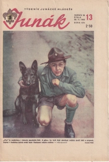 JUNÁK, Týdeník junácké mládeže 1946/13