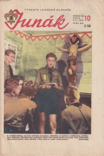 JUNÁK, Týdeník junácké mládeže 1946/10