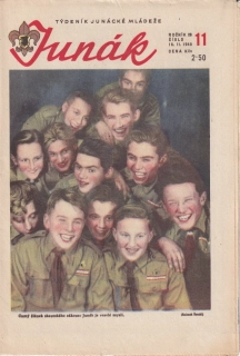 JUNÁK, Týdeník junácké mládeže 1946/11