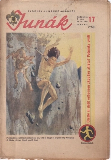 JUNÁK, Týdeník junácké mládeže 1946/17