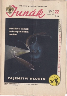 JUNÁK, Týdeník junácké mládeže 1946/22