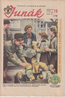 JUNÁK, Týdeník junácké mládeže 1946/19
