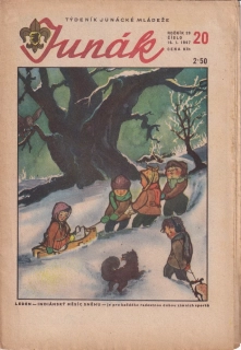 JUNÁK, Týdeník junácké mládeže 1947/20
