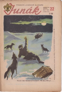 JUNÁK, Týdeník junácké mládeže 1947/22
