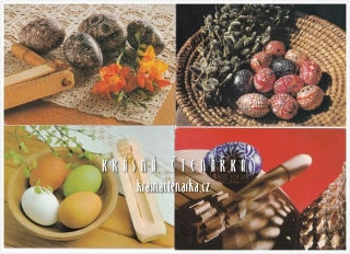 VELIKONOČNÍ pohlednice (4 ks)