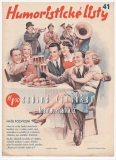 HUMORISTICKÉ LISTY 1939/41