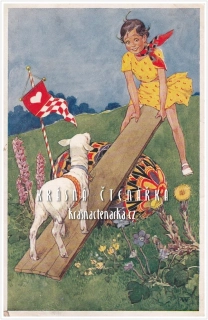 VELIKONOČNÍ pohlednice (il. Wenig Jan)