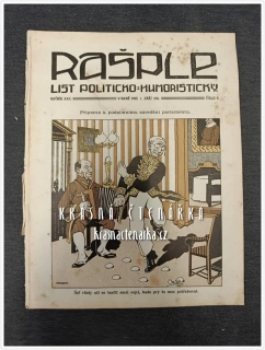 RAŠPLE, List politicko-humoristický 1911/09