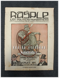 RAŠPLE, List politicko-humoristický 1911/07