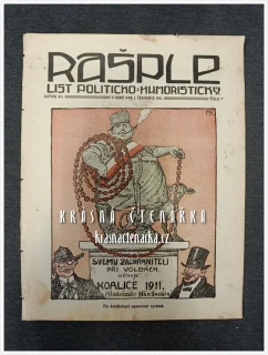 RAŠPLE, List politicko-humoristický 1911/07