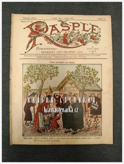 RAŠPLE, Humoristicko-satirický list dělného lidu 1906/
