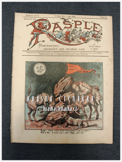 RAŠPLE, Humoristicko-satirický list dělného lidu 1906/08