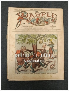 RAŠPLE, Humoristicko-satirický list dělného lidu 1906/05