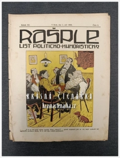 RAŠPLE, List politicko-humoristický 1909/09