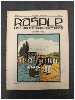 RAŠPLE, List politicko-humoristický 1909/07