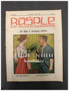 RAŠPLE, List politicko-humoristický 1909/05