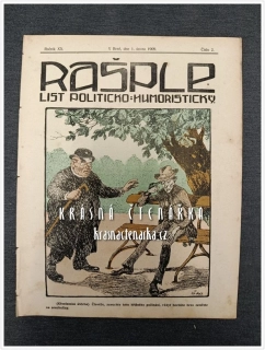 RAŠPLE, List politicko-humoristický 1909/02
