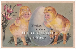 VELIKONOČNÍ pohlednice