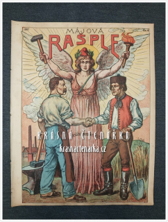 RAŠPLE, Humoristicko-satirický list dělného lidu 1907/04