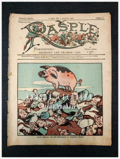 RAŠPLE, Humoristicko-satirický list dělného lidu 1907/