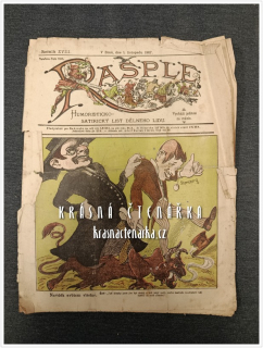 RAŠPLE, Humoristicko-satirický list dělného lidu 1907/10