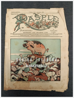 RAŠPLE, Humoristicko-satirický list dělného lidu 1907/11