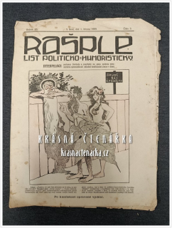 RAŠPLE, List politicko-humoristický 1909/03