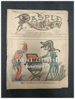 RAŠPLE, Humoristicko-satirický list dělného lidu 1900/01