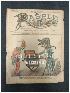 RAŠPLE, Humoristicko-satirický list dělného lidu 1900/01