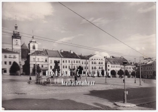 JIHLAVA, Masarykovo náměstí (býv. náměstí Míru)