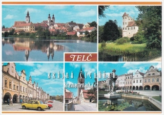 TELČ, Zámek a městská památková rezervace