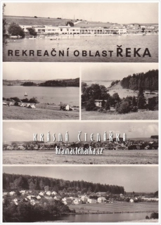 Rybník ŘEKA, rekreační oblast - KŘÍŽOVÁ - HLUBOKÁ - STARÉ RANSKO