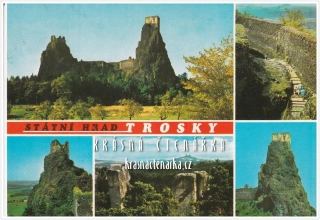 Zřícenina hradu TROSKY