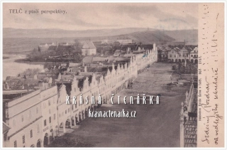 TELČ z ptačí perspektivy