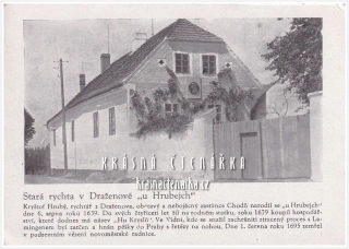 DRAŽENOV, Stará rychta "U Hrubejch"