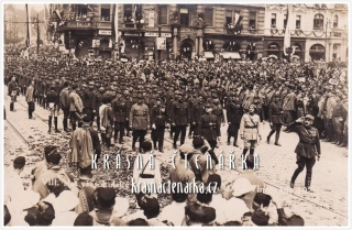 PRAHA, VII. všesokolský slet 1926, vojenská přehlídka