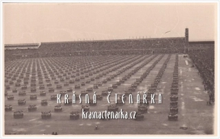 PRAHA, VIII. Všesokolský slet 1926 (?), Strahovský stadion