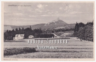 LIBEREC Hanychov a pohled na JEŠTĚD (vydáno 1924)