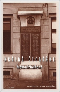 MIROVICE, Pomník padlým vojínům
