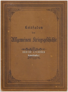LEITFADEN DER ALLGEMEINEN KRIEGGESCHICHTE - SKIZZEN | Průvodce válečnými dějinami, mapové přílohy