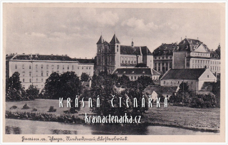 ZNOJMO, Klášter premonstrátů LOUKA a kostel sv. Václava