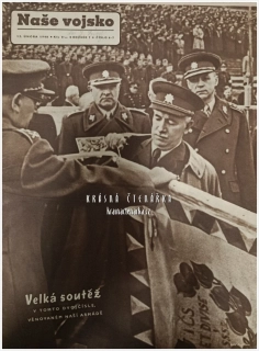 Časopis NAŠE VOJSKO 1948 / 6-7 | Na obálce prezident Edvard Beneš