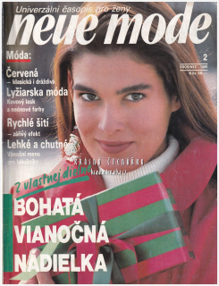NEUE MODE 1990/2 | Střihový módní časopis