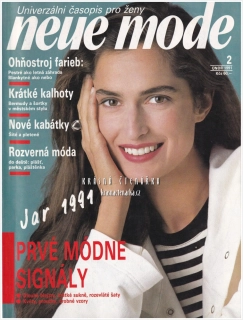 NEUE MODE 1991/2 | Střihový módní časopis